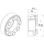 B&R 8GA75-142-ZSR50-0