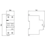 Siemens 5SU1324-6FR20 - Image 2