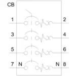 Siemens 3VA5445-5GF41-0AA0 - Image 4
