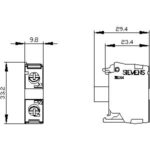 Siemens 3SU1401-1BB40-1AA0 - Image 2