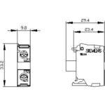 Siemens 3SU1401-1BB40-1AA0 - Image 2