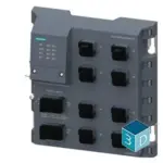 Siemens 6GK5208-0JA00-2AS6 - Image 3