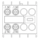 Siemens 3RH2911-1HA02-Z W96 - Image 2