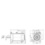 Siemens 1PH8137-3.F2.-...2 - Image 2