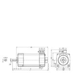 Siemens 1PH8288-1MC20-9AC2-Z G50+L00+N3M+P04+X04 - Image 2