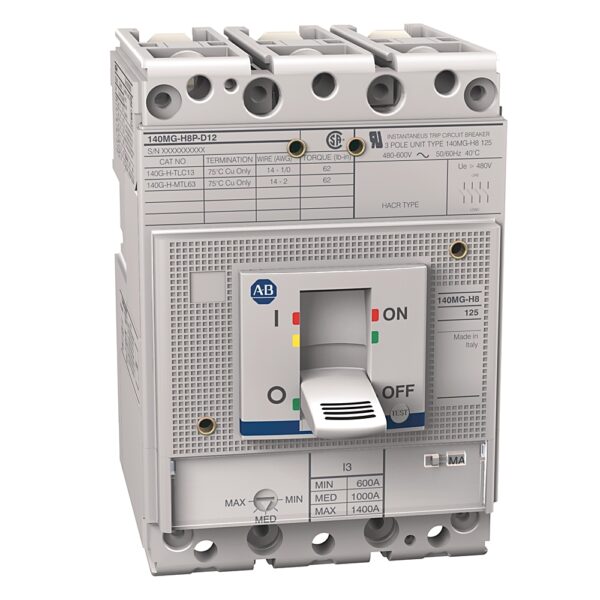 Rockwell Automation / Allen-Bradley 140MG-H8P-D12-AJ