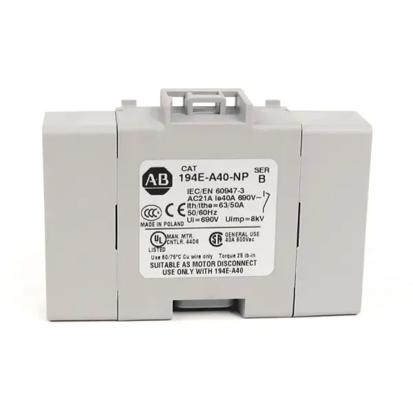 Rockwell Automation / Allen-Bradley 194E-A40-3753