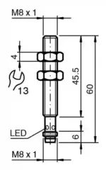 Pepperl Fuchs NEB4-8GM50-E2-V3 - Image 2