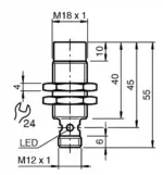 Pepperl Fuchs NBN8-18GM40-Z0-V1 - Image 2
