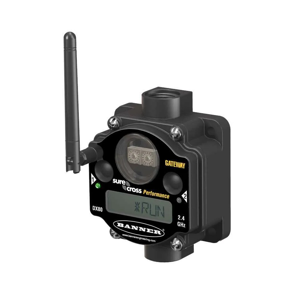 sha256_0a94bc482f087e7357c1451a7b38cf825ce1929cfafba3f48d982b31edba5e13.webp Banner Engineering DX80G2M6S-PM2 - Image 1