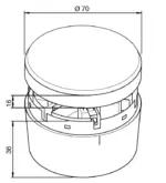 Pepperl Fuchs VAZ-CLAMP-70MM - Image 2