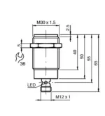 Pepperl Fuchs NMB15-30GM65-E0-V1 - Image 2