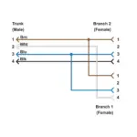 Banner Engineering S15YA4-M124-M124-0.2M - Image 3