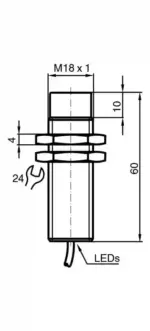 Pepperl Fuchs NBN8-18GM60-WS - Image 2