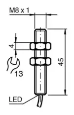 Pepperl Fuchs NEB4-8GM45-E2 - Image 2