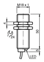 Pepperl Fuchs NBB8-18GM50-E0-M - Image 2