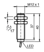 Pepperl Fuchs NCB4-12GM40-N0-5M - Image 2