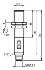 Pepperl Fuchs UC1000-18GS-IUEP-IO-V15 - Image 2