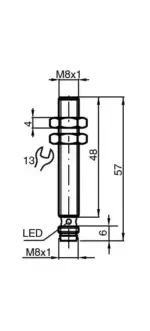 Pepperl Fuchs NCB1,5-8GM50-Z0-V3 - Image 2