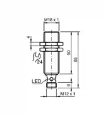 Pepperl Fuchs NRB8-18GS50-A2-V1 - Image 2