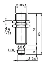 Pepperl Fuchs NBB8-18GM50-E2-V1-M - Image 2