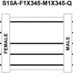 Banner Engineering S15A-F1X345-M1X345-Q