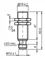 Pepperl Fuchs NEB12-18GM50-E1-V1 - Image 2