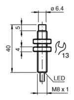 Pepperl Fuchs NEN6-8GM40-E0-3M-PUR - Image 2