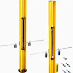 Sick Mutingsystem M40Z, Komplett-Paket, Säulenhöhe 1740 mm