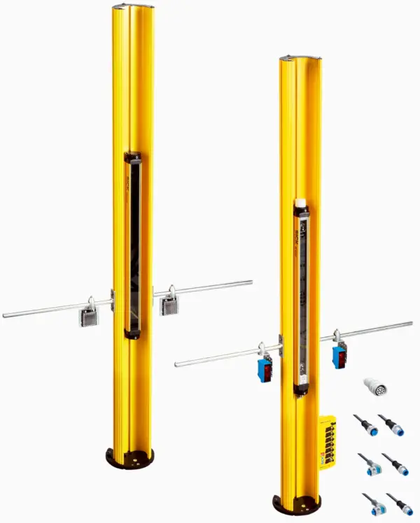 Sick Mutingsystem M40Z, Komplett-Paket, Säulenhöhe 1740 mm
