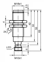 Pepperl Fuchs NMB10-18GM65-E2-V1 - Image 2