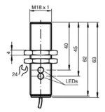 Pepperl Fuchs NBB8-18GM60-US - Image 2