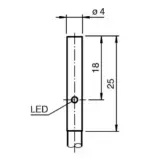 Pepperl Fuchs NBB0,8-4M25-E2-Y106003 - Image 2