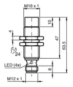 Pepperl Fuchs NEN20-18GM50-E2-V1 - Image 2