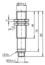 Pepperl Fuchs UB1000-18GM75-U-V15 - Image 2
