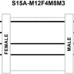 Banner Engineering S15A-M12F4M8M3