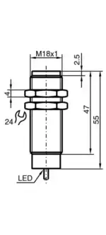 Pepperl Fuchs NMB10-18GM55-E0 - Image 2