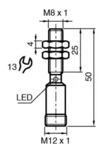 Pepperl Fuchs NMB3-8GM50-E2-V1 - Image 2