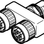 Festo NEDU-M12D4-M12T4-IS