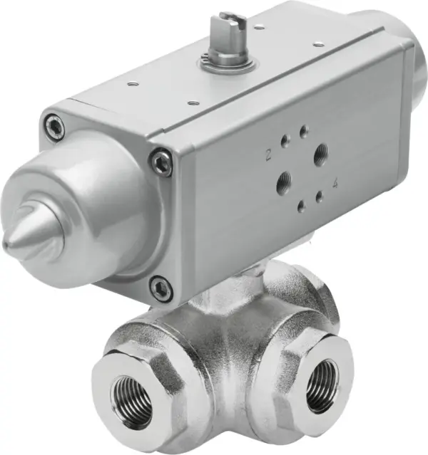 Festo VZBA-1/2"-GGG-63-32T-F0304-V4V4T-PS30-R-90-4-C