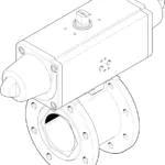 Festo VZBC-80-FF-16-22-F07-V4V4T-PS180-R-90-4-C